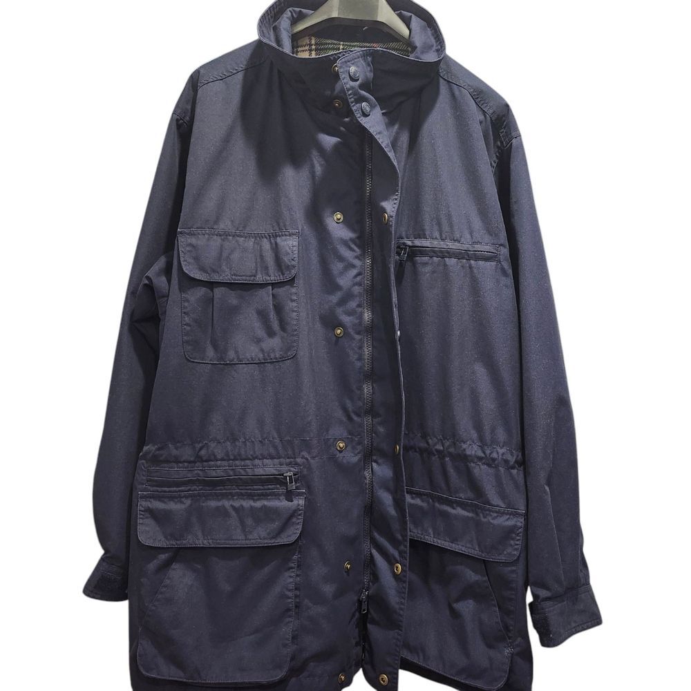 Eddie Bauer Men's Wool Lined Navy Blue Utility/Chore‎ Mountain Parker Jacket M